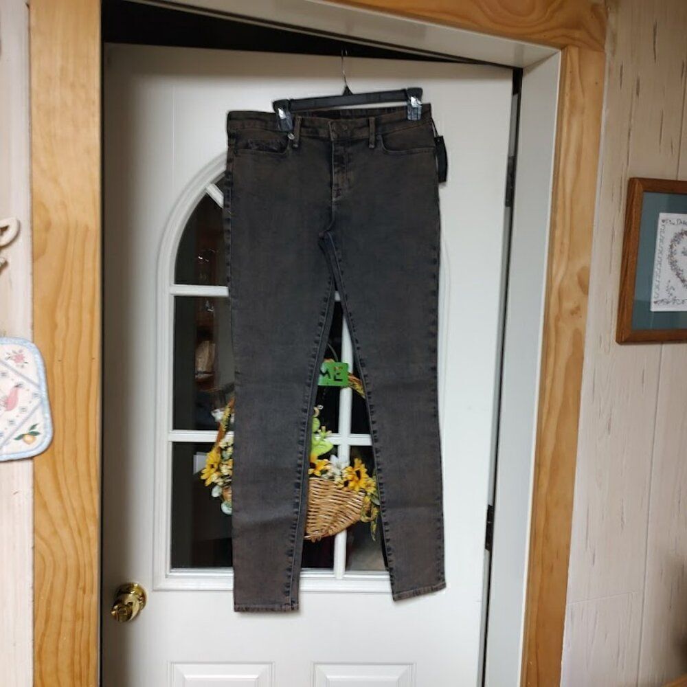NWT Denimocracy Brown Blue Colored Skinny Jeans Size Women's 30